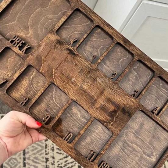 Рамка для фотографий школьных лет, от дошкольного до выпускного, 14-позиционная рамка для выпускного