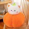 Creative Pumpkin Cat Plush Toy Girl Birthday Gift Sleeping Pillow To Accompany Home Ornament