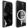 Для Google Pixel 9 Pro Fold 5G Магнитный чехол TPU+Акриловая накладка для телефона Совместим с MagSafe