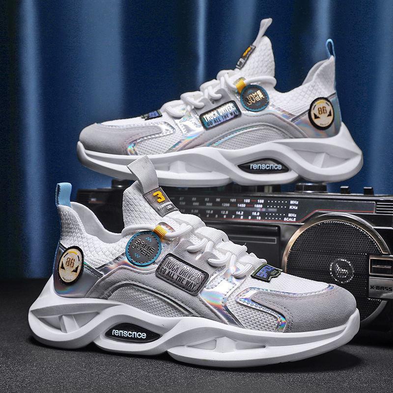 Мужские модные кроссовки, молодежные модные кроссовки для бега Flyknit, студенческая индивидуальная уличная дорожная обувь