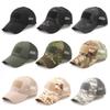 Men's Camouflage Tactical Baseball Cap - Python Pattern Velcro Duckbill Hat for Outdoor Sports