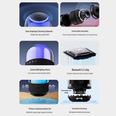 Умная Bluetooth-колонка Xiaodu, китайская вилка (адаптер в комплекте)