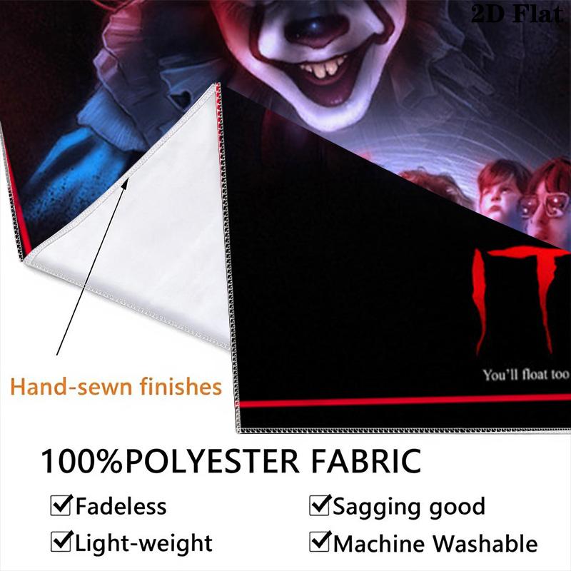 Halloween Horror Movie Poster Tapestry Tapestry Fashion Print Background Cloth Soft Christmas Gift Home Decor