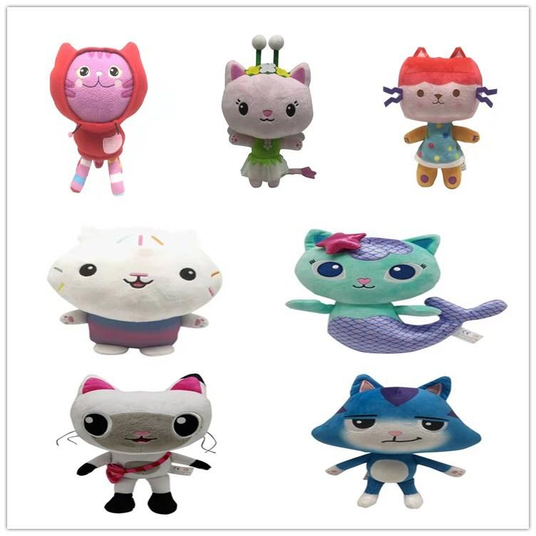 Новая плюшевая игрушка «Кукольный домик Габби», сезон «Кукольный домик Габби», милая кукла-кошка