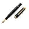 Pelikan Fountain Pen EF Extra Fine Point Black Souveraine M1000 Regular Imported Product