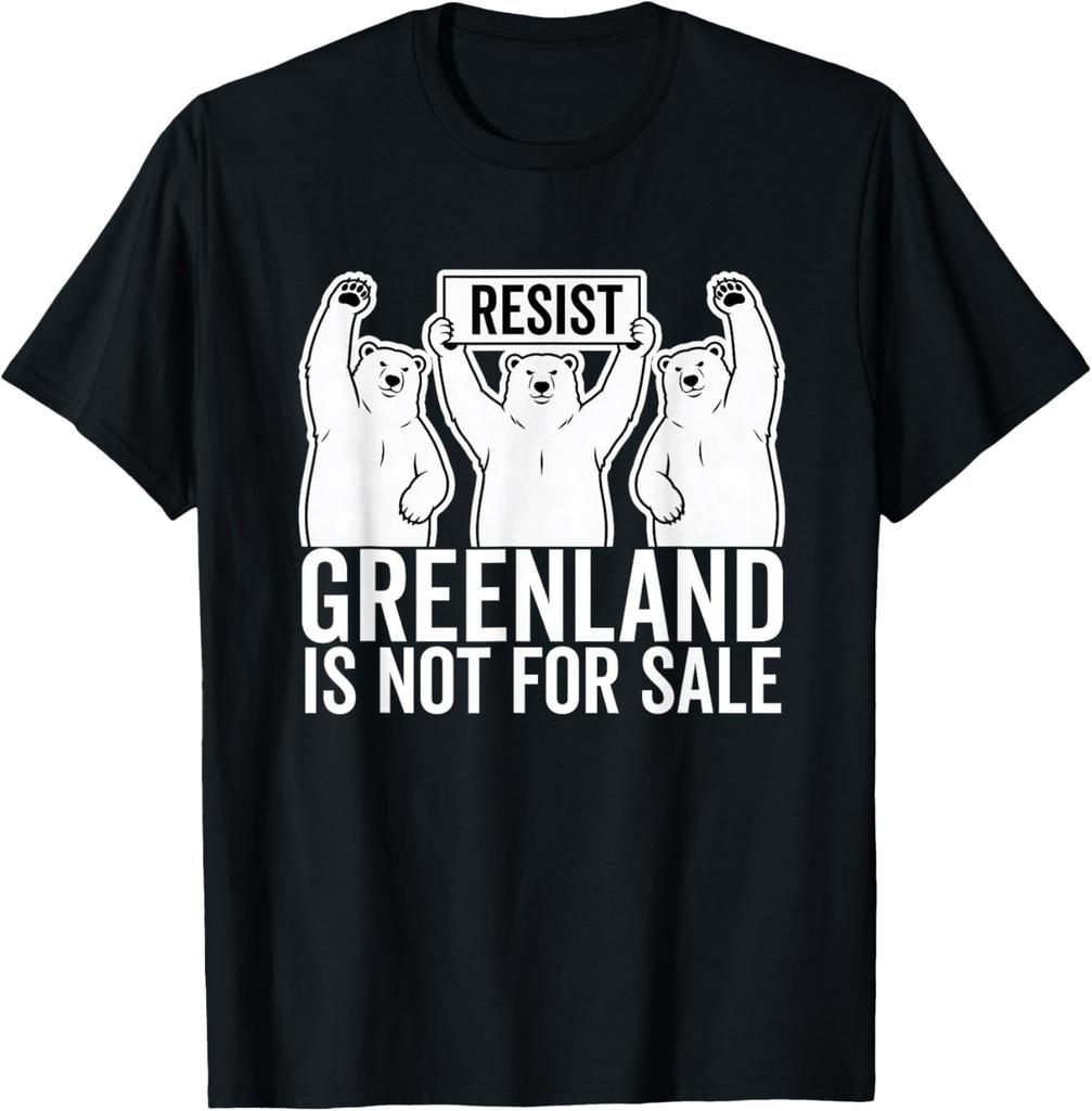 Greenland is not for Sale Polar Bear Greenland Denmark T-Shirt