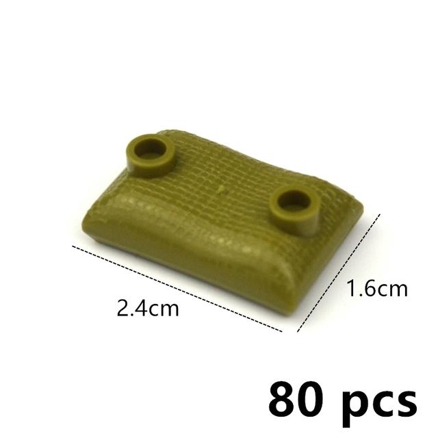 DIY Building Blocks Wall & Figure Bricks - 1x2 1x3 1x4 Thick Dots Educational Creative Toys Compatible with 98283