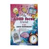 Adhd Focus Friend 3 в 1 Рабочая тетрадь при СДВГ Планировщик целей для психического здоровья с занятиями и иллюстрациями Книжка-раскраска для взрослых
