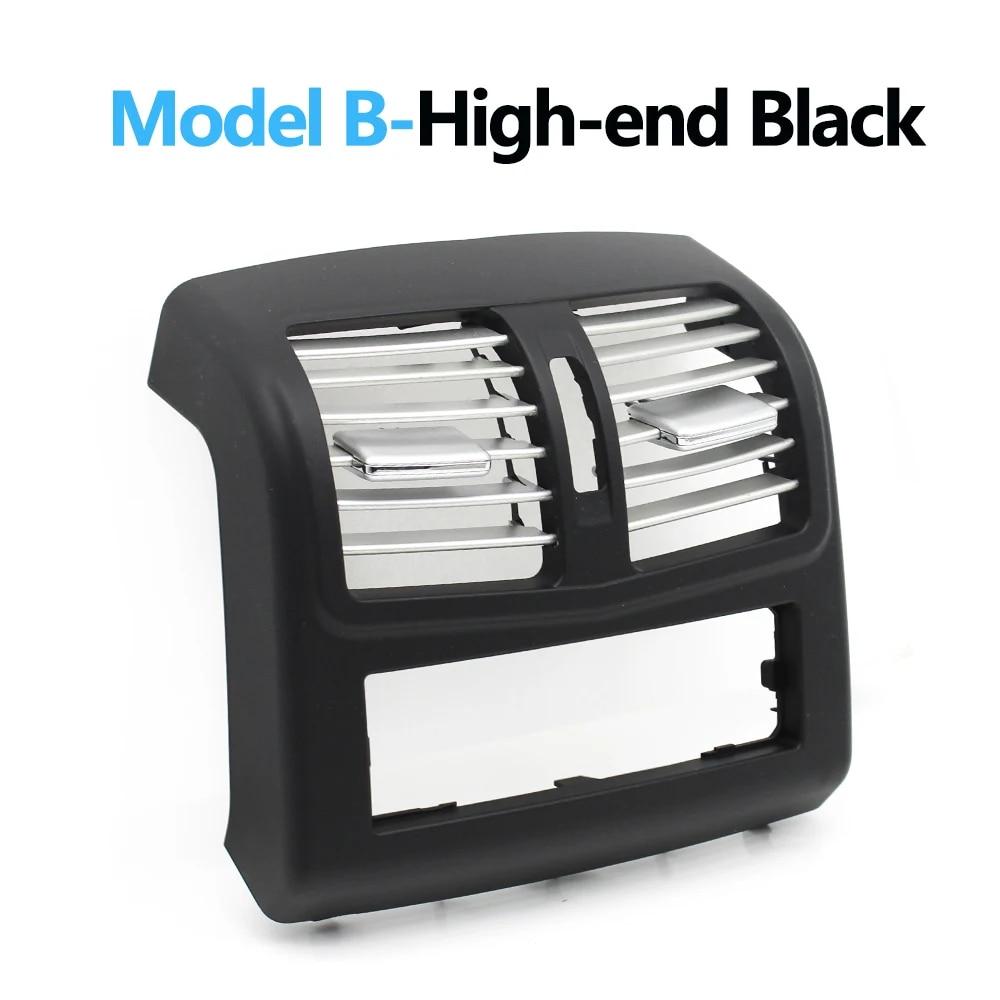 Rear Console Fresh Air Conditioner Chrome Vent Grille Outlet Cover For Mercedes Benz W212 E Class E260 E300 E320 2012-2015