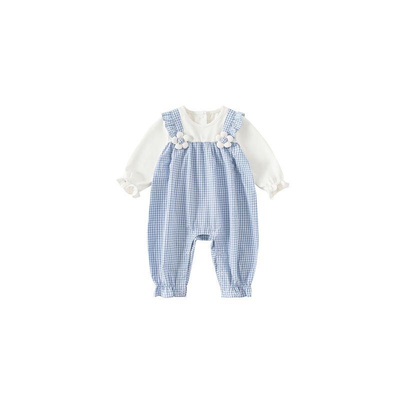 Insbobo Baby Clothes Spring Infant Jumpsuit 2026 New Style Baby Spring and Autumn Outdoor Clothing Trendy Romper