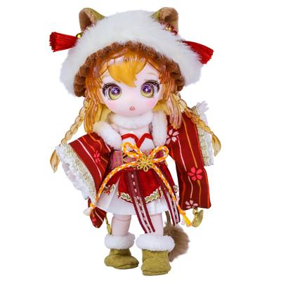 Кукла BJD ICY Fortune Days 13 см - Набор кукол в аниме-стиле, Идеально подходит для подарков, Декора, Занятий DIY и Коллекций, Кукла для девочек 8+ (Леон)