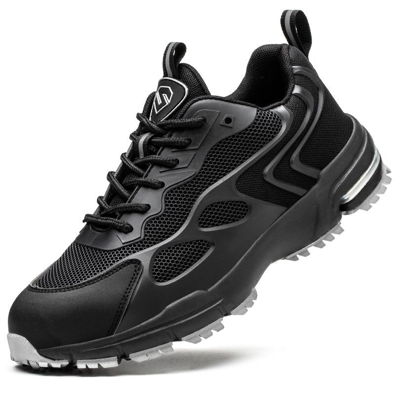 Обувь для страхования труда, рабочая обувь с защитой от проколов и ударов, дезодорирующая и легкая изолированная электрозащитная обувь