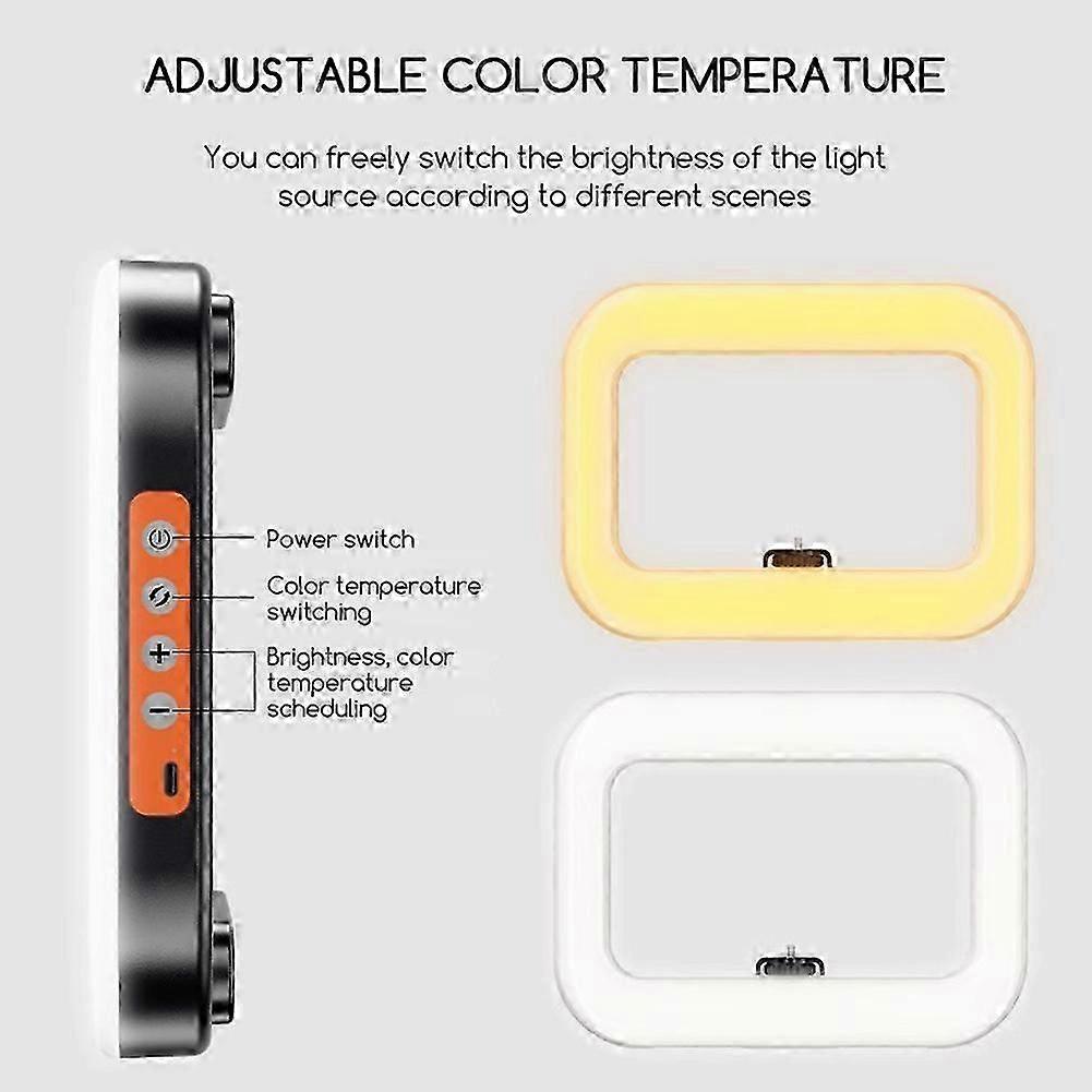10" Selfie Ring Light, Stepless Dimmable LED Ring Light, Mobile Phone Photography LED Circle Lamp for Live Streaming