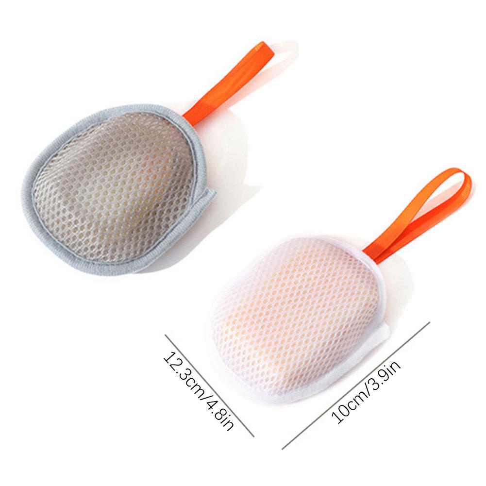 Foaming Net Soaps Holder Exfoliating Soaps Pouch Saver With Drawstring Gently Exfoliates Smoother Skin Hanging Hygiene Skin Care