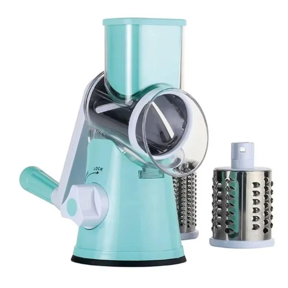 Rotary Cheese Grater Manual Food Shredder Nut Grinder Manual Rotary Vegetable Slicer Household