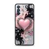 Цветной чехол для телефона с принтом в виде сердца для Oppo A17 A31 A54 A57 A78 A79 A98 Find X5 X6 Reno 6 7 8 10 11 12 13 F Pro 5G Мягкий ТПУ