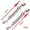 Секс-игрушки, эротические аксессуары, двусторонняя металлическая цепочка с крючками для удерживающих устройств, наручники, удобное соединение, БДСМ, бондаж