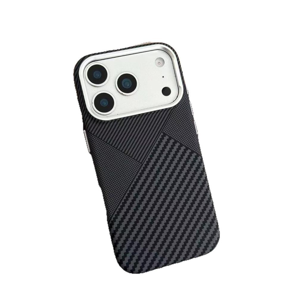 Магнитный чехол Kevlar «Закат и Восход Луны» для iPhone 17 Pro Max - Защита от падений, Креативный дизайн, Совместим с Apple 16