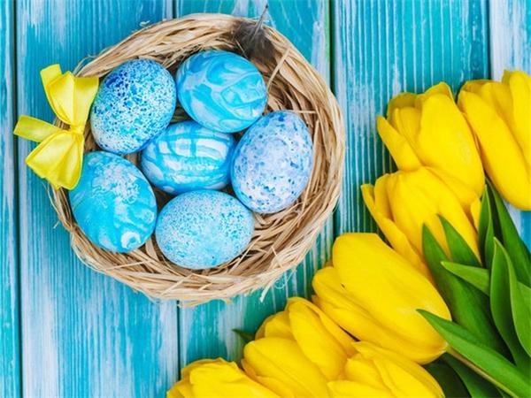 5d Diy Алмазная картина Мозаика Пасхальное яйцо Полная квадратная/круглая мозаика Вышивка Тюльпан Цветок Кристалл Настенное искусство