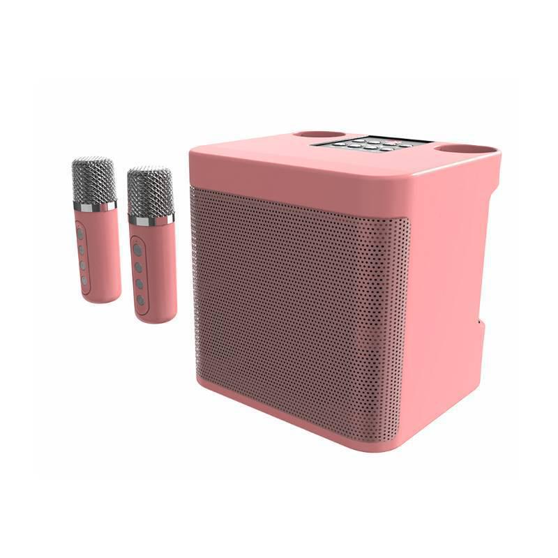 Портативная Bluetooth-колонка K12 с сабвуфером и усилителем для караоке