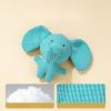 Dog Plush Toy Bite Resistant Elephant Squeak Teeth Cleaning Puppy Toy Interactive Dog Chew Spesky Toy Accessories