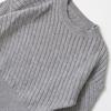 Kaslead New Women clothes Western Style Fashion Simple and Versatile Solid Knitted Long sleeve Sweater