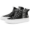 Kappa Кеды Banda Casual High-Top для скейтбординга, унисекс, черные K0AW5CC47D-990