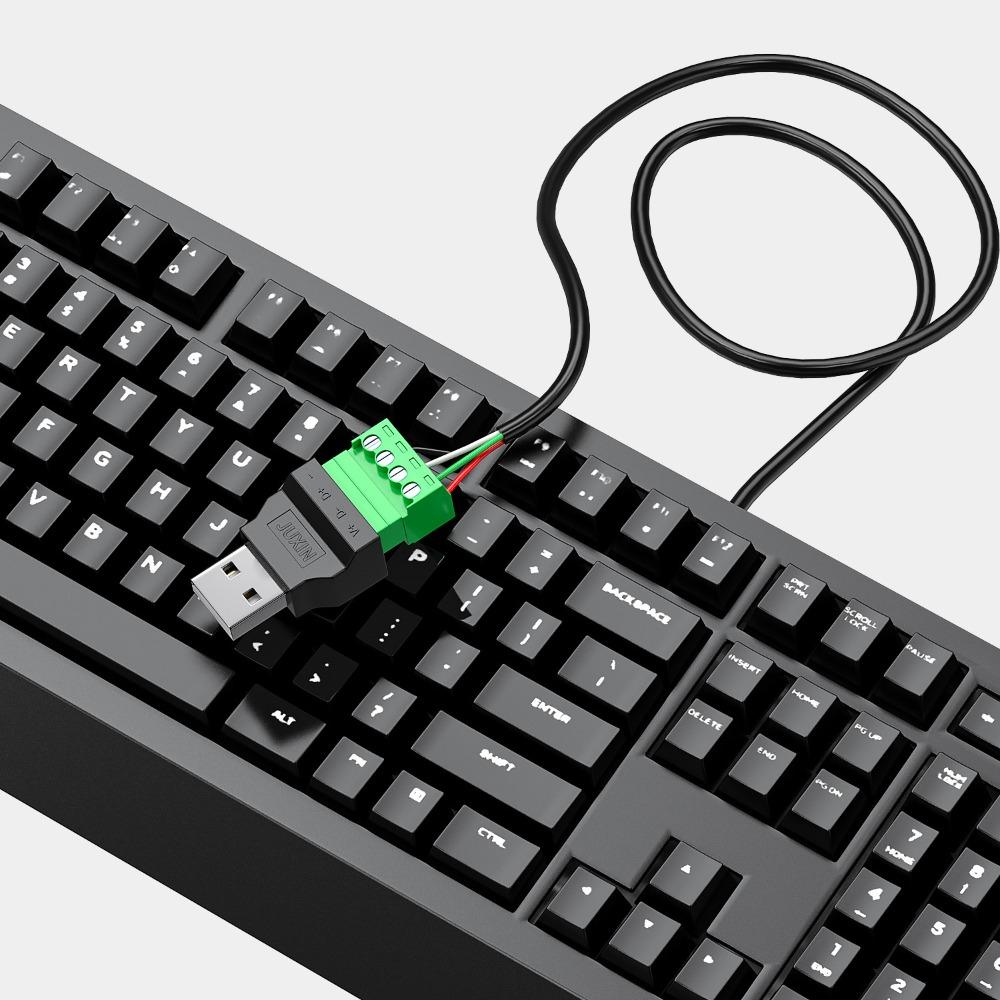 4-контактный разъем USB типа A, 4-контактный разъем типа «папа/гнездо» USB-штекер USB-разъем