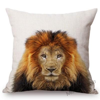 Cute Baby Setting Nursery Art Baby Woodland Animals Bunny Zebra Duck Home Decor Sofa Throw Pillow Case Cushion Cover For Kids