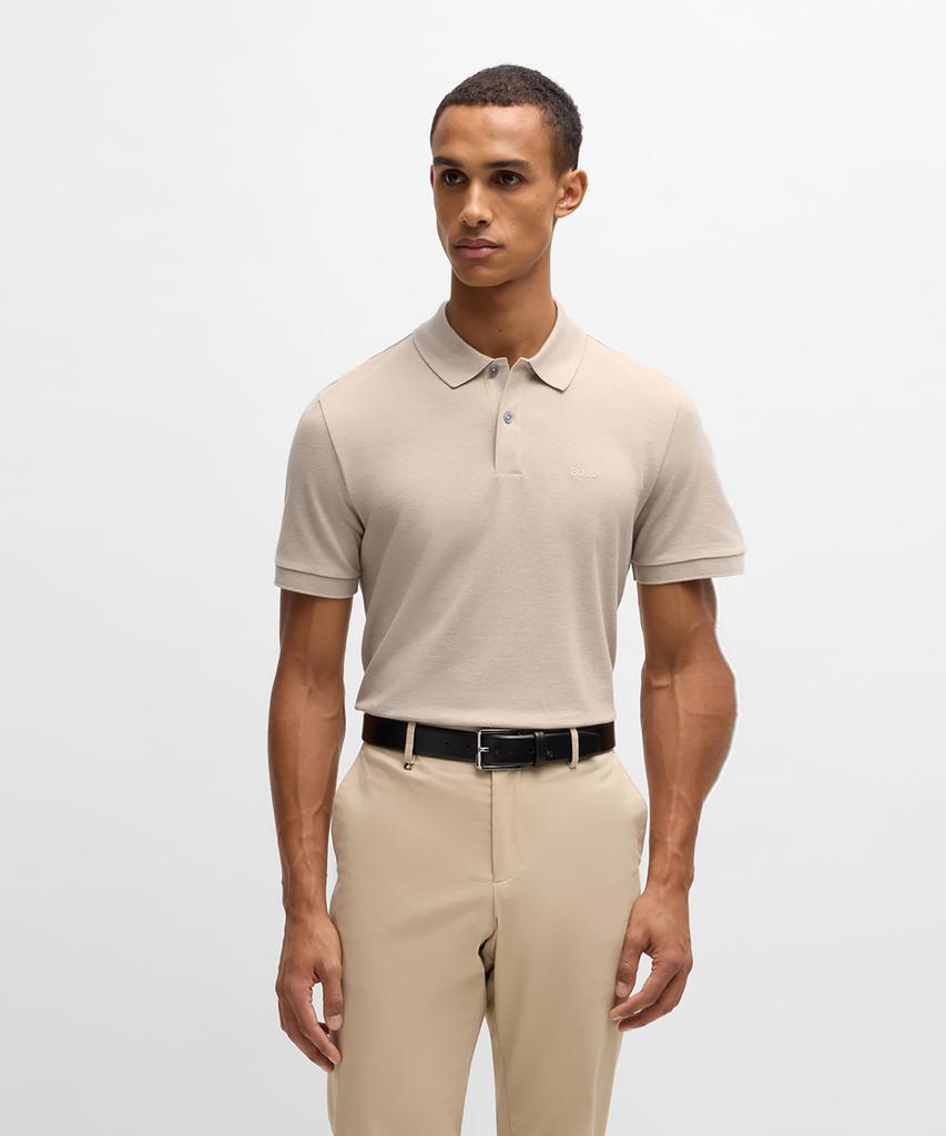 BOSE Signature Pique Short Sleeve Polo Shirt Regular Fit 50468362_290