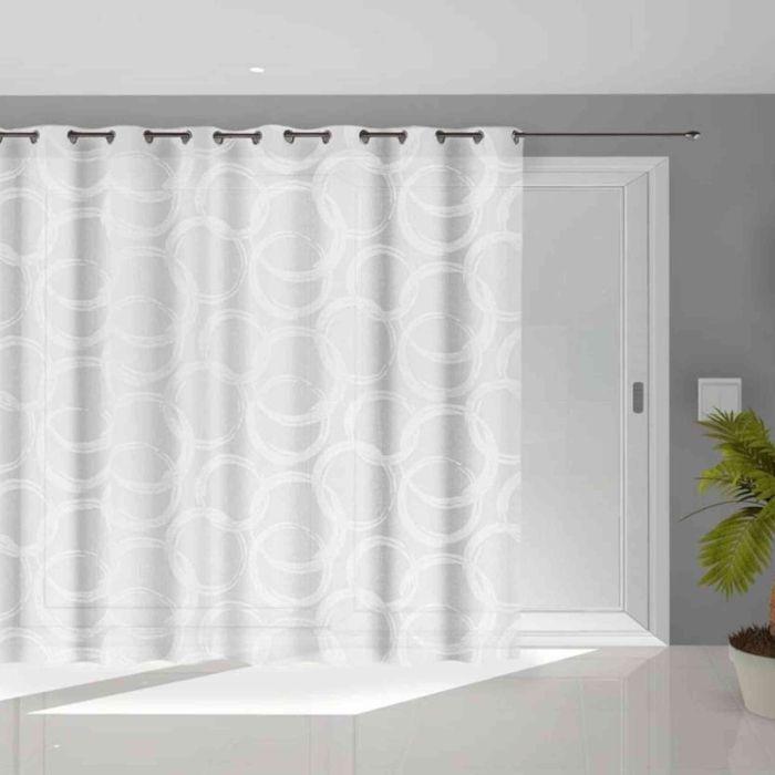 Voile à oeillets 135x250 cm CIRCLE, par Soleil d'Ocre