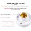E27 Lamp Bases 100-240V Automatic Human Body Infrared PIR Sensor Bulb Light PIR Motion Detector Wall Lamp Holder Socket