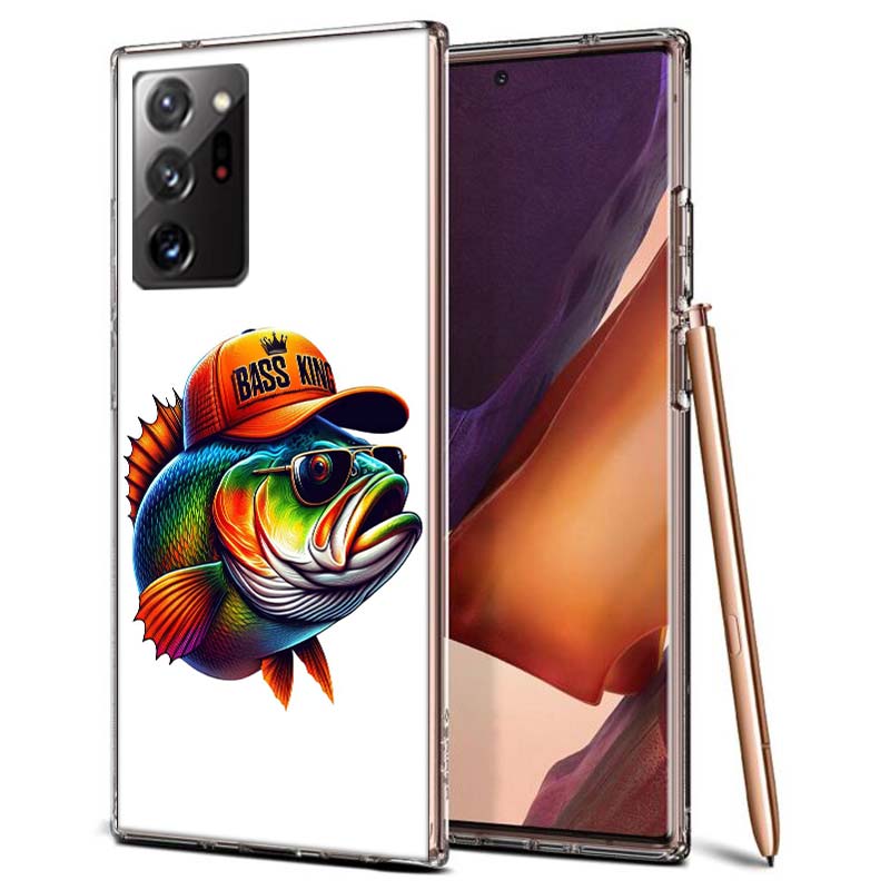 Enjoy a Day of Fishing Pleasure Phone Case for Samsung A55 A35 A25 A15 A07 A05S A16 A17 A26 A36 A37 A56 A57 Galaxy Note 20 10 A5