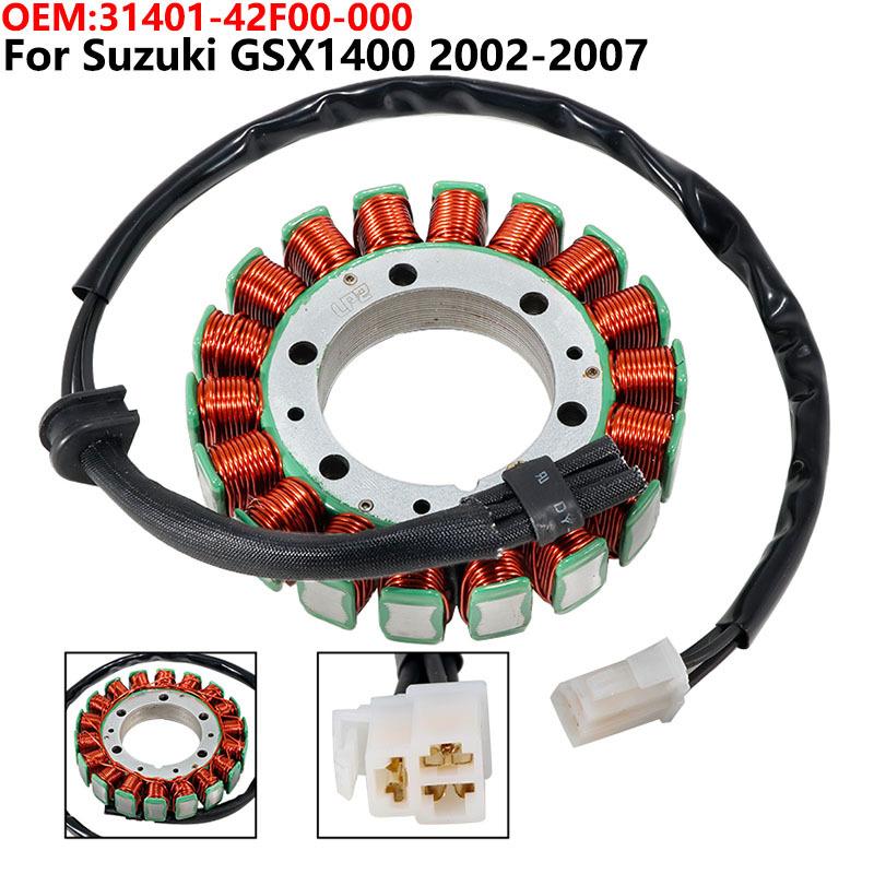 Motorcycle ignition coil engine stator for Suzuki GSX 1400 GSX1400 2002-2007 31401-42F00-000 Stator Coil Accessories