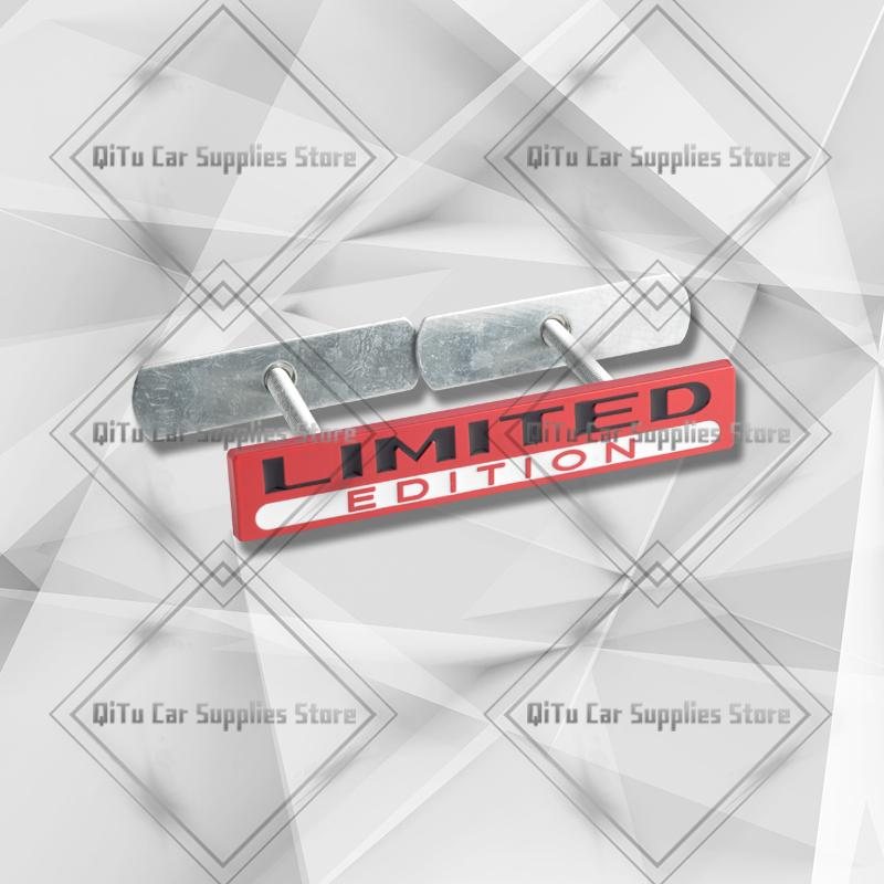 Zinc Alloy Limited Edition Badge Car Body Trunk Emblem 3D Grille Sticker For Nissan Suzuki Geely Skoda Subaru Fiat Chery Toyota vg5