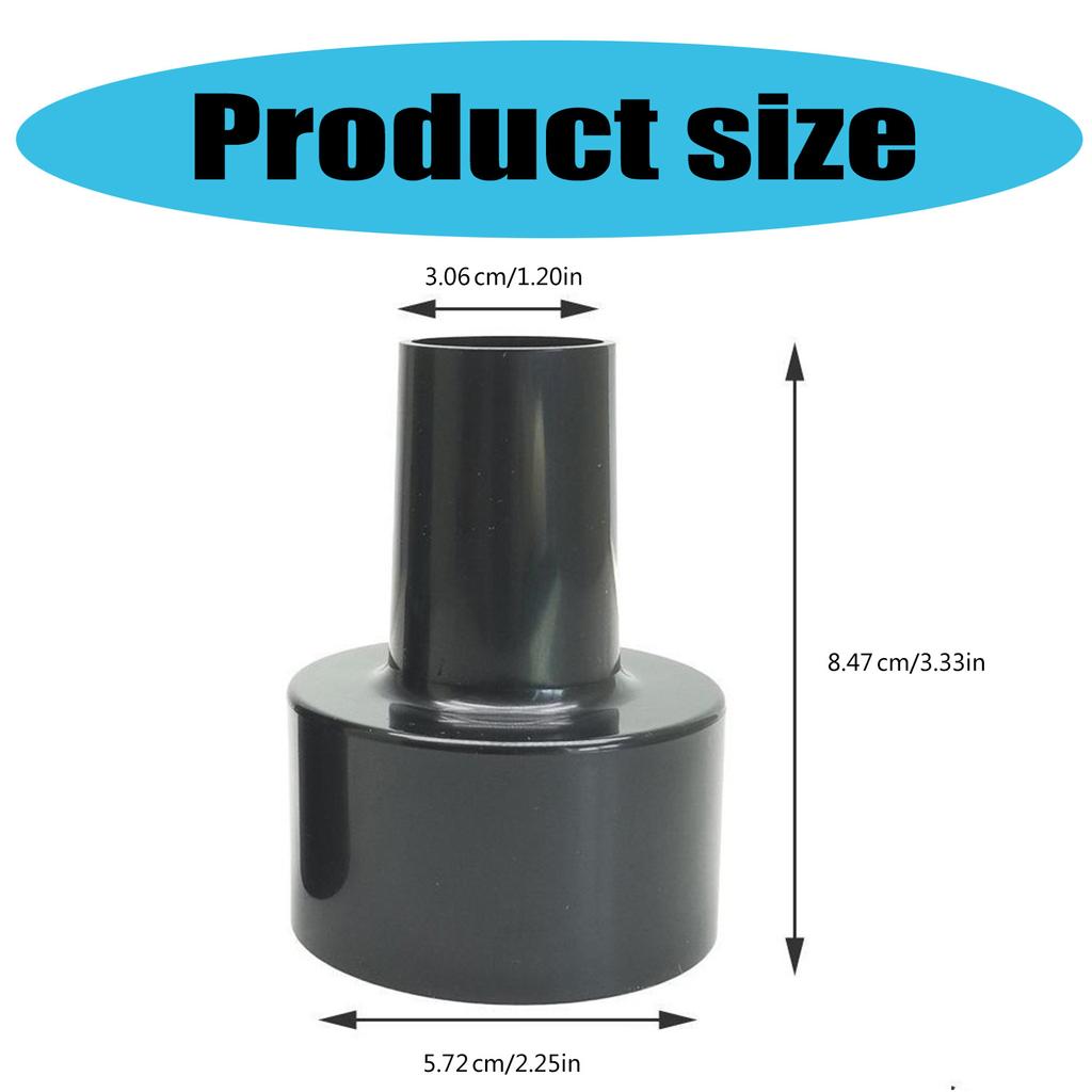 Pack of 2 Vacuum Cleaner Power Tool Plastic Vacuum Hose Adaptor Vacuum Cleaner Hose Attachment Vacuum Cleaner Part