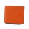 Black Bifold Wallet with Coin Purse Genuine Leather Grip Orange [Dakota Label] Men's BL-620111-34