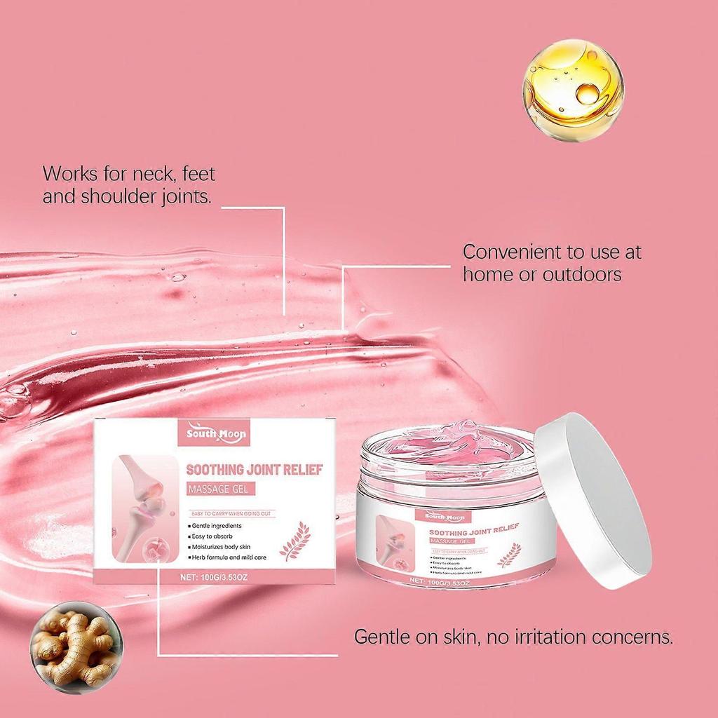 Joint Care Gel for Knees & Wrists Soothing Massage Gel with Carbomer & Arginine for Joint Comfort and Mobility