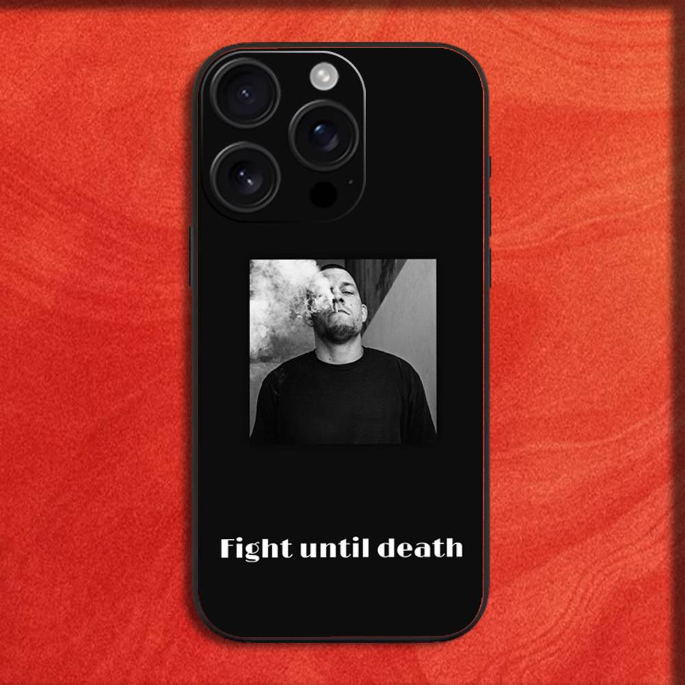Чехол для телефона N-Nate D-Diaz для iPhone 16,15,14,13,12,11,Pro,XS,Max,XR,Plus,E,Mini Черный Ударопрочный Чехол