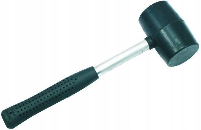 Rubber hammer 65mm/450gr. metal hand
