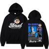 Blessd El Bendito Album Tour 2026 Merch Hoodies Men Women Casual Cozy High Quality Sweatshirts Fashion Hip Hop Hooded Pullovers