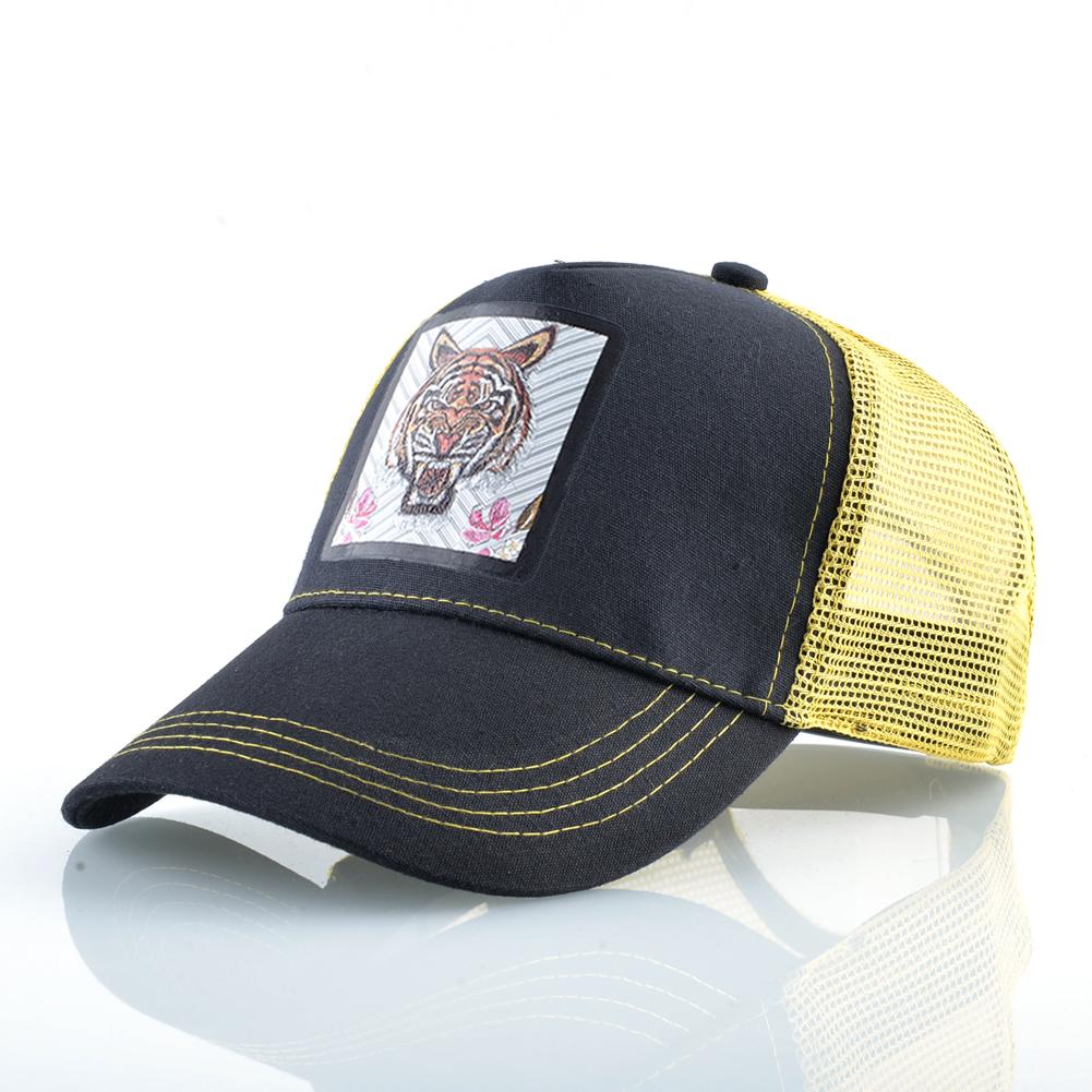 Бейсбольная кепка для мужчин и женщин, новые кепки-дальнобойщики с тигровой нашивкой Snapback, бейсбольная кепка в стиле хип-хоп, кепка с козырьком