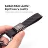 FRF1   Car Interior Carbon Fiber Car Key Chain Leather Keyring For Chevrolet Cruze Sonic Silverado Corvette Camaro Suburban Trailblazer
