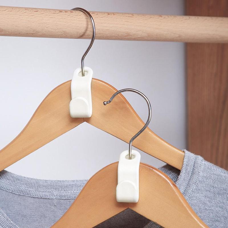 10/20 Pcs Clothes Hanger Connect Hooks for Hanger Wardrobe Closet Organizer Mini Storage Hook Wardrobe Clothes Coat Organizer Rack