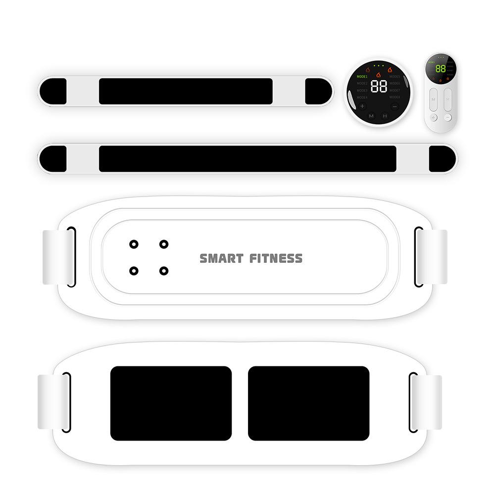 EMS Пульсовый Массажер для Живота с Подогревом и Пояс