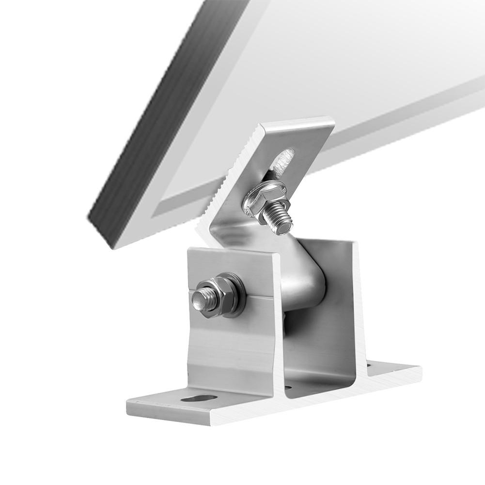 Короткие кронштейны из алюминиевого сплава, комплект торцевых зажимов, солнечный держатель