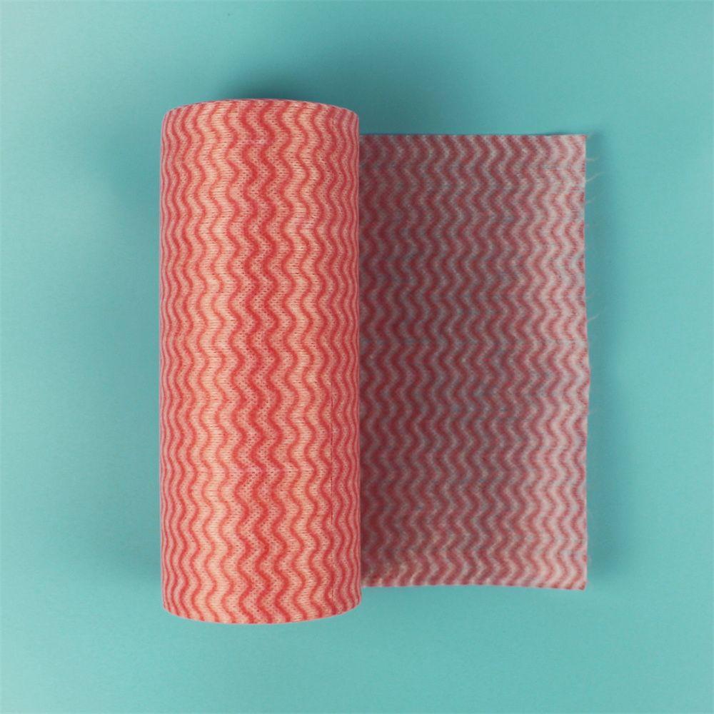 50 шт./рулонов одноразовые полотенца для посуды без масла губки для мытья посуды тряпки для уборки кухонные полотенца в рулонах