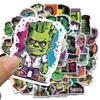 52PCS The Monster of Frankenstein Stickers Waterproof DIY Laptop Luggage Phone Scrapbooking for Waterproof Computer Sticker