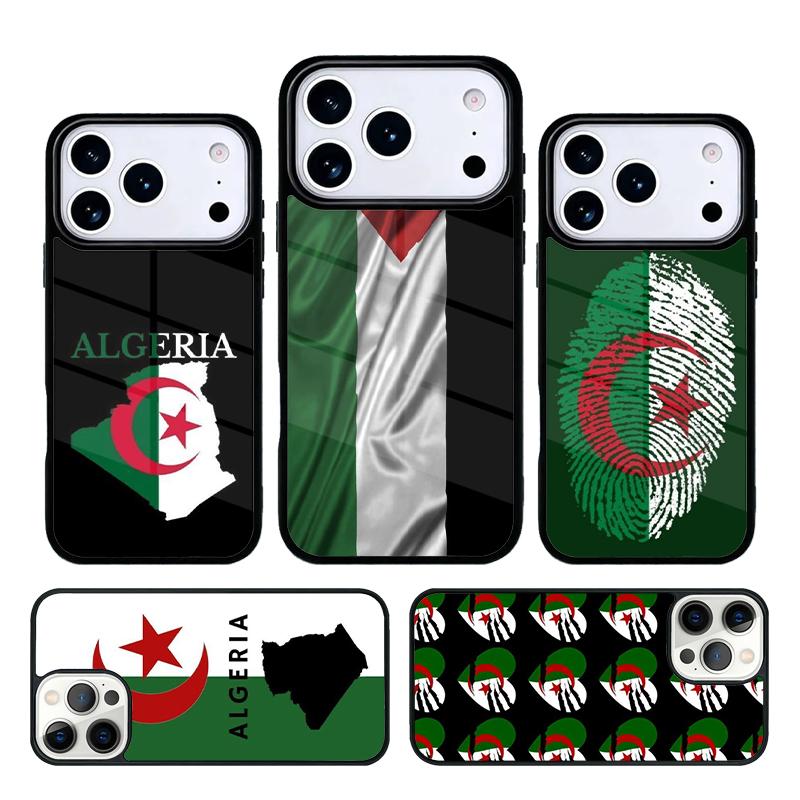 Algerian Algeria Passport Bumper Phone Case Cover for IPhone 11 12 13 14 15 16e 17 Pro Max Coque for IPhone 17 Air