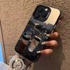 Городской молочный чай чехол для мобильного телефона Apple 15plus iPhone16Pro досуг 14Pro креативный 17 новый